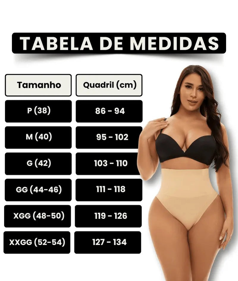 Calcinha Modeladora Slim Shape - Compre 1 e Leve 3